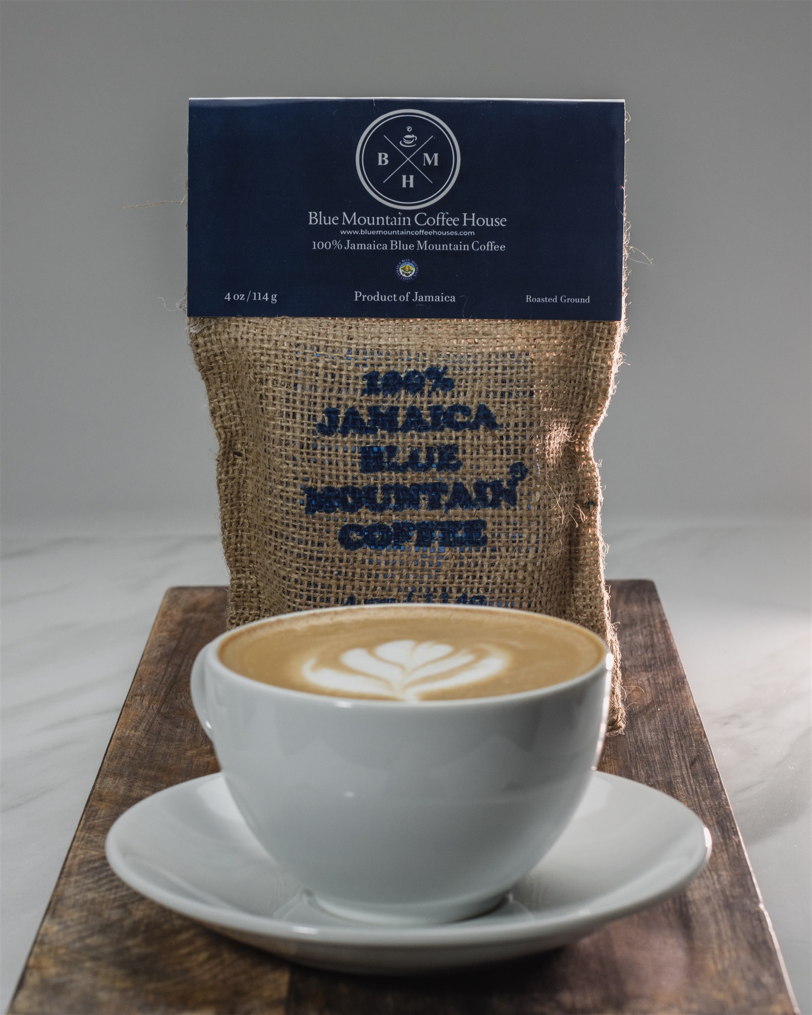 100% Jamaica Blue Mountain Coffee - Silver